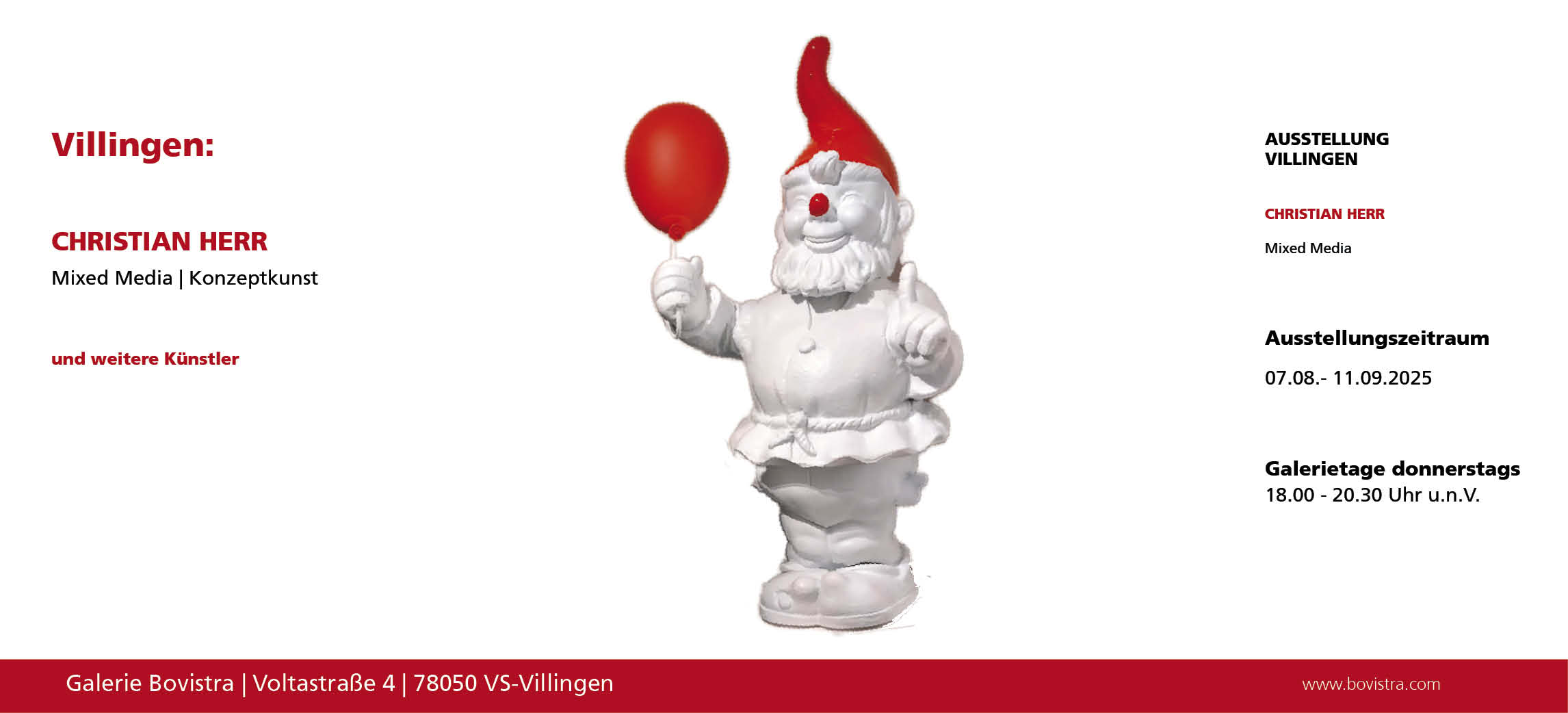 Aktuelle Ausstellung in Villingen